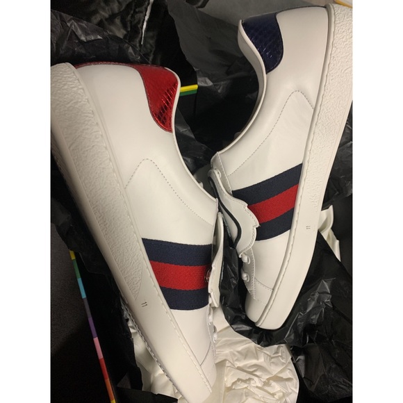 NWT - Ace Gucci Sneaker with removable patches - Picture 5 of 5